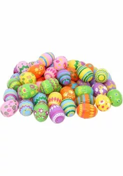 Joyin 100 Printed Plastic Egg Shells -Cheap Holiday Costumes Store 100 pcs 2 4 printed plastic egg shells alt 2