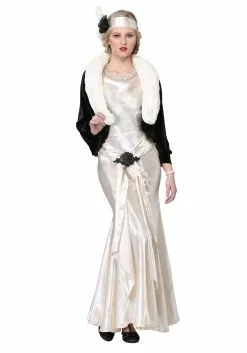 Fun Costumes Women's 1920s Socialite Plus Size Costume