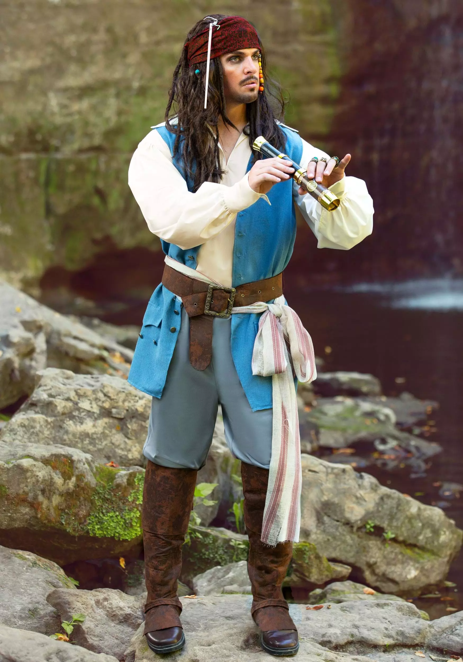 Fun Costumes Captain Jack Sparrow Costume From Disney's Pirates Of The Caribbean 17 Fun Costumes Captain Jack Sparrow Costume From Disney's Pirates Of The Caribbean - Image 17