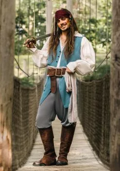 Fun Costumes Captain Jack Sparrow Costume From Disney's Pirates Of The Caribbean 20 Fun Costumes Captain Jack Sparrow Costume From Disney's Pirates Of The Caribbean -Cheap Holiday Costumes Store adult captain jack sparrow costume alt 2