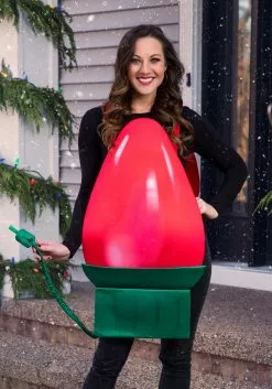 Fun Costumes Christmas Light Bulb Costume For Adults