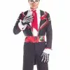 Party King Day Of The Dead Costume For Adults