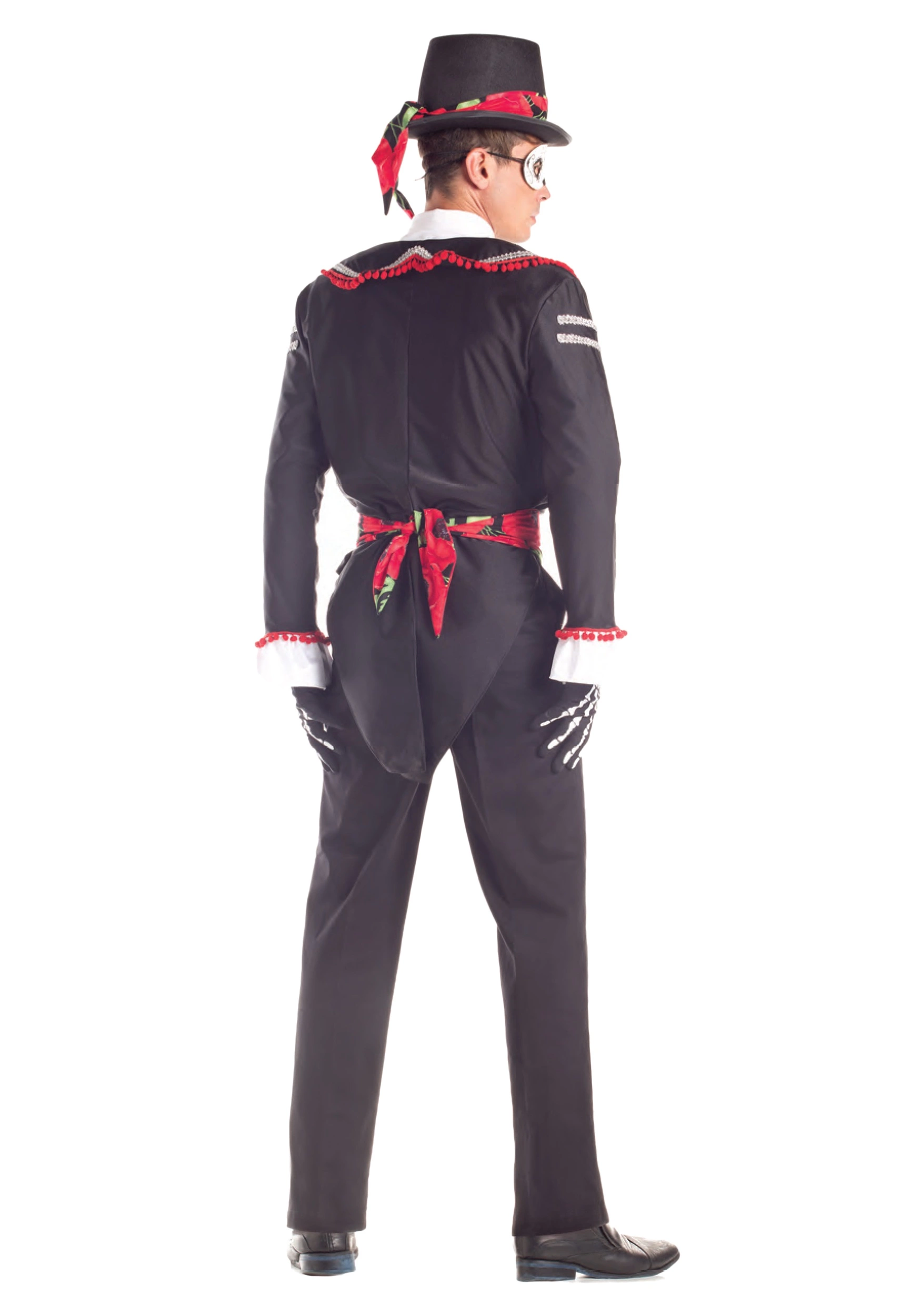 Party King Day Of The Dead Costume For Adults 2 Party King Day Of The Dead Costume For Adults - Image 2