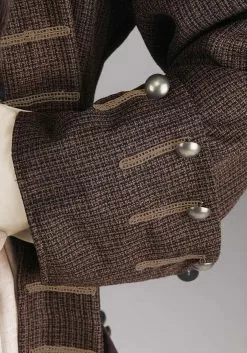 Fun Costumes Jack Sparrow Pirate Costume For Men From Disney's Pirates Of The Caribbean -Cheap Holiday Costumes Store adult deluxe jack sparrow pirate costume alt 3