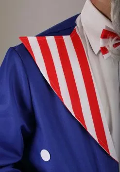 Boloparty Deluxe Uncle Sam Costume For Adults 9 Boloparty Deluxe Uncle Sam Costume For Adults -Cheap Holiday Costumes Store adult deluxe uncle sam costume alt 3