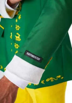 Opposuits Men's Elf Suitmeister Suit 12 Opposuits Men's Elf Suitmeister Suit -Cheap Holiday Costumes Store adult elf suitmeister suit alt 5