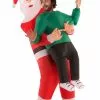Morphsuits Inflatable Adult Santa Pick Me Up Costume