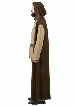 JAZWARES Obi-Wan Costume For Adults -Cheap Holiday Costumes Store adult obi wan kenobi costume alt 3