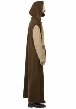 JAZWARES Obi-Wan Costume For Adults -Cheap Holiday Costumes Store adult obi wan kenobi costume alt 4