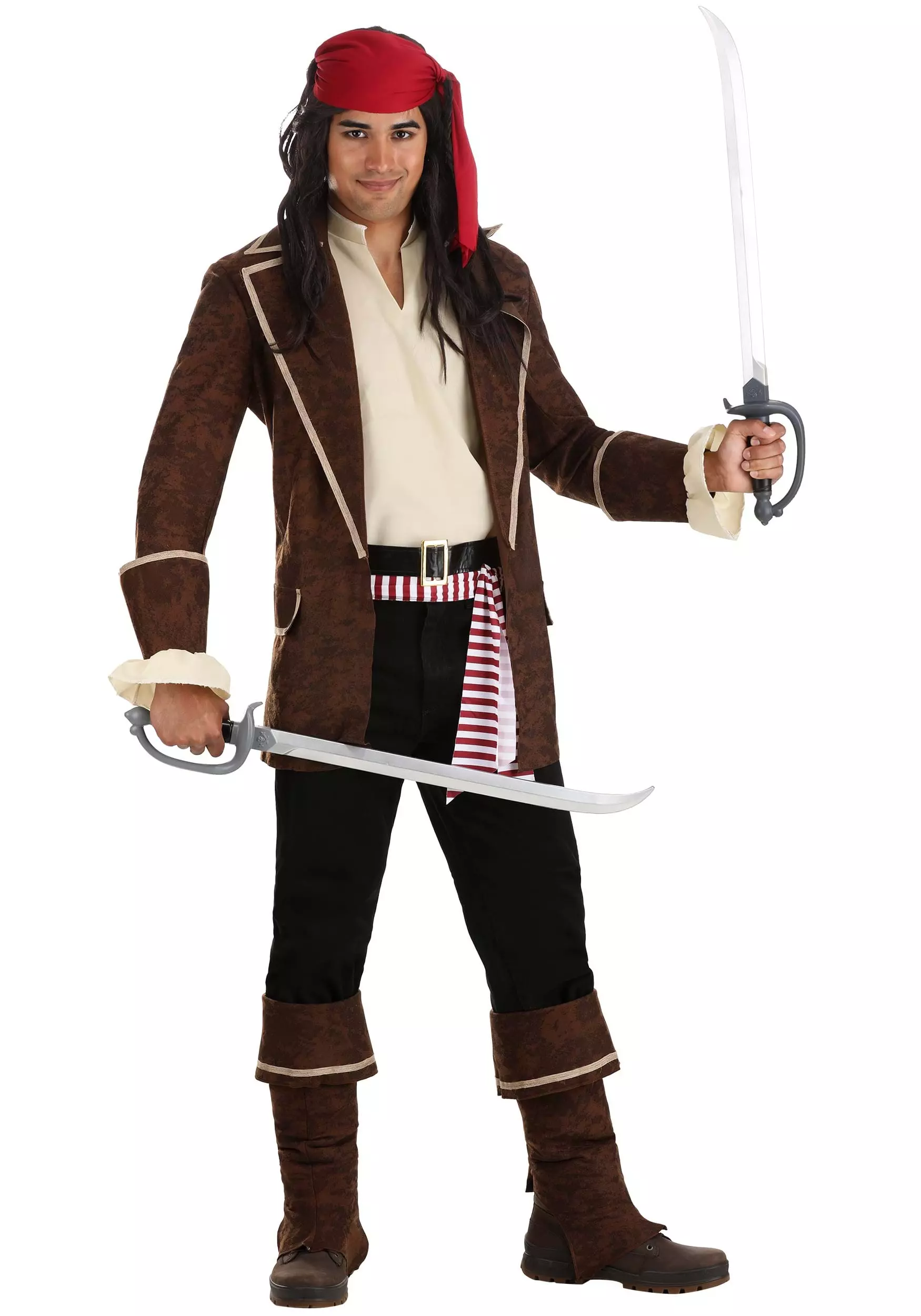 LF Products Pte. Ltd. Plunderous Pirate Adult Costume 1 LF Products Pte. Ltd. Plunderous Pirate Adult Costume