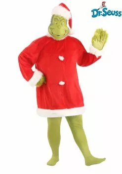 Elope Plus Size Grinch Costume
