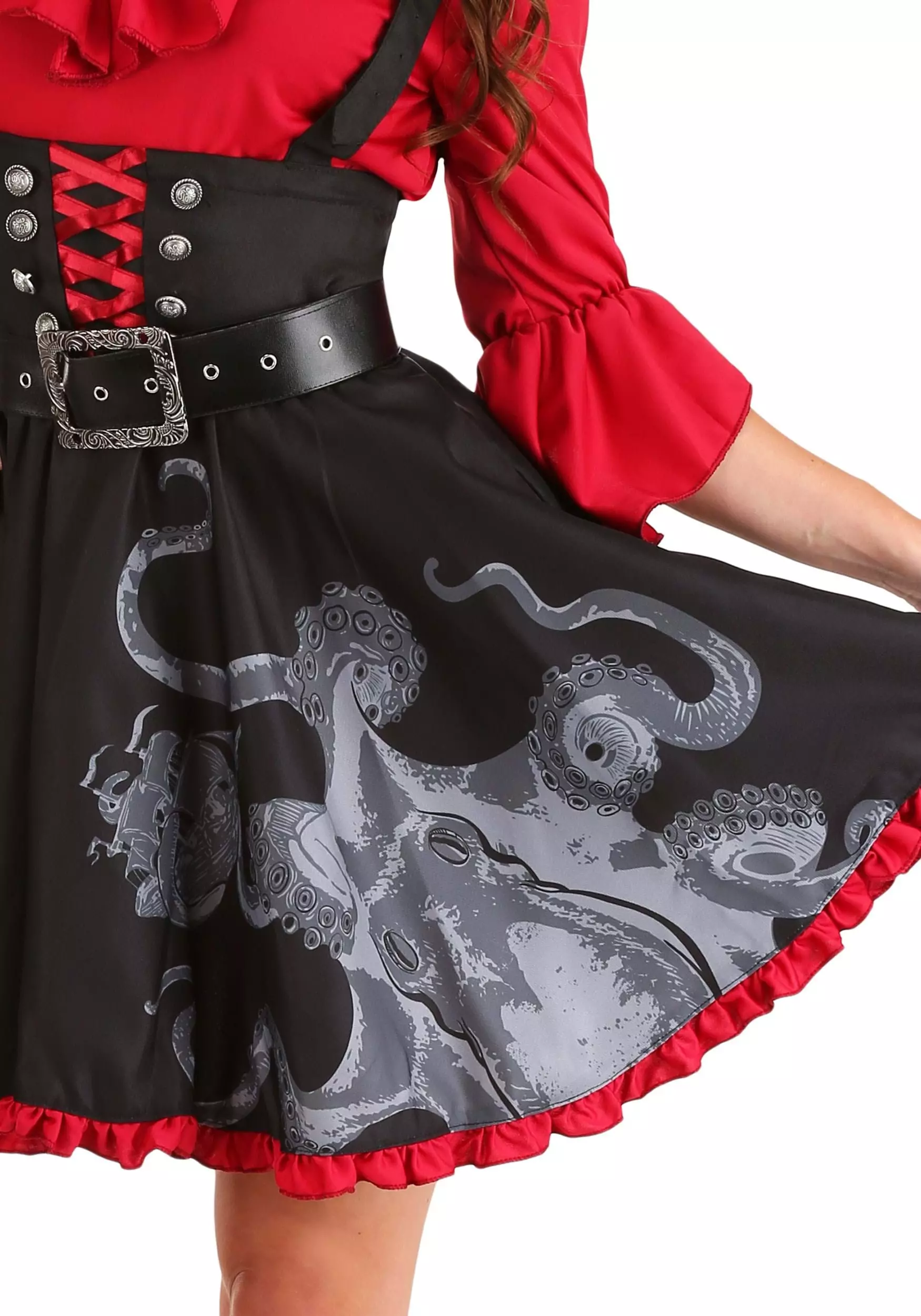 Fun Costumes Adult Pretty Privateer Costume 3 Fun Costumes Adult Pretty Privateer Costume - Image 3