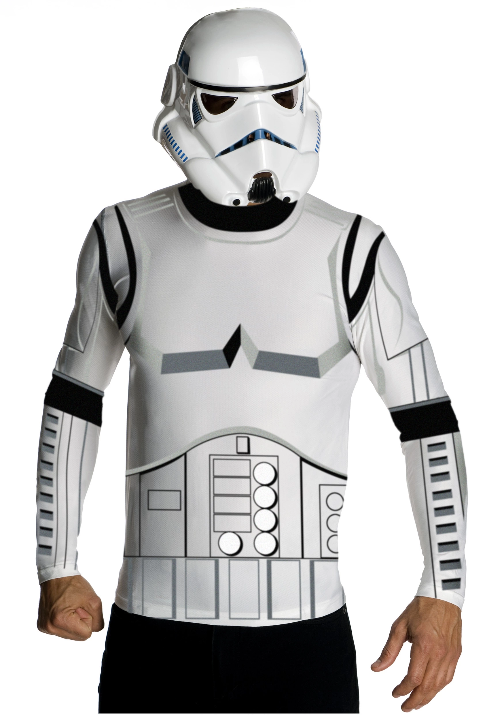 Rubies Costume Co. Inc Stormtrooper Top And Mask Adult Costume 1 Rubies Costume Co. Inc Stormtrooper Top And Mask Adult Costume