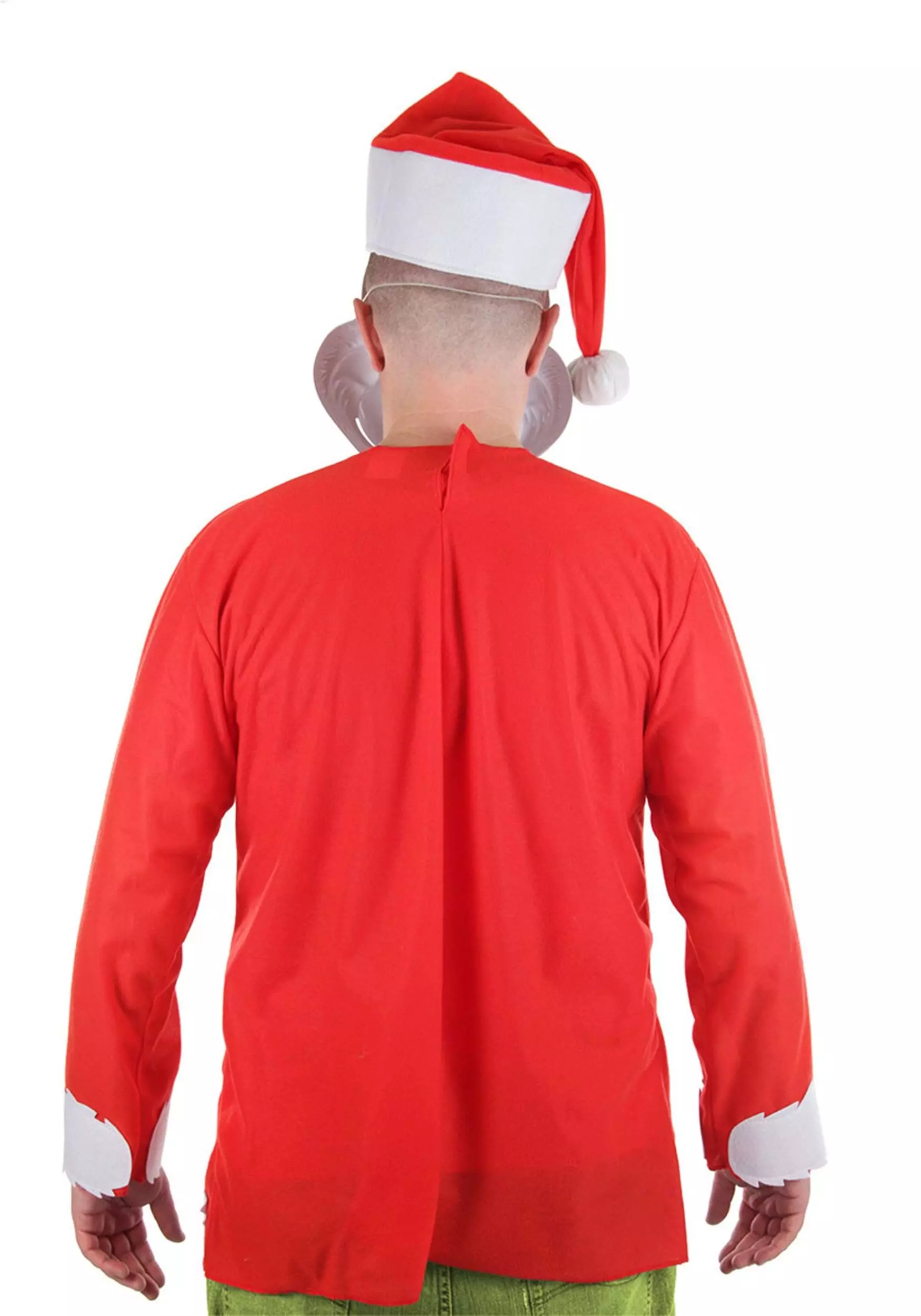 Elope Dr. Seuss The Grinch Santa Costume For Adults 2 Elope Dr. Seuss The Grinch Santa Costume For Adults - Image 2