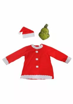 Elope Dr. Seuss The Grinch Santa Costume For Adults 9 Elope Dr. Seuss The Grinch Santa Costume For Adults -Cheap Holiday Costumes Store adult the grinch santa costume alt 2