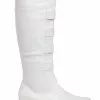 Ellie Superhero Adult White Boots