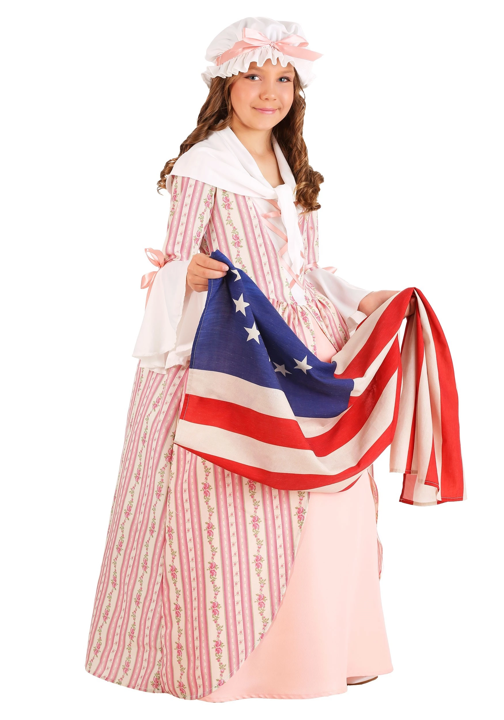 Fun Costumes Girls' Betsy Ross Costume 1 Fun Costumes Girls' Betsy Ross Costume