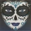 Forum Novelties, Inc Blue Glitter Day Of The Dead Tattoo