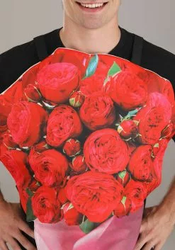 Elope Adult Bouquet Of Roses Sandwich Board Costume -Cheap Holiday Costumes Store bouquet of roses sandwich board costume alt 2