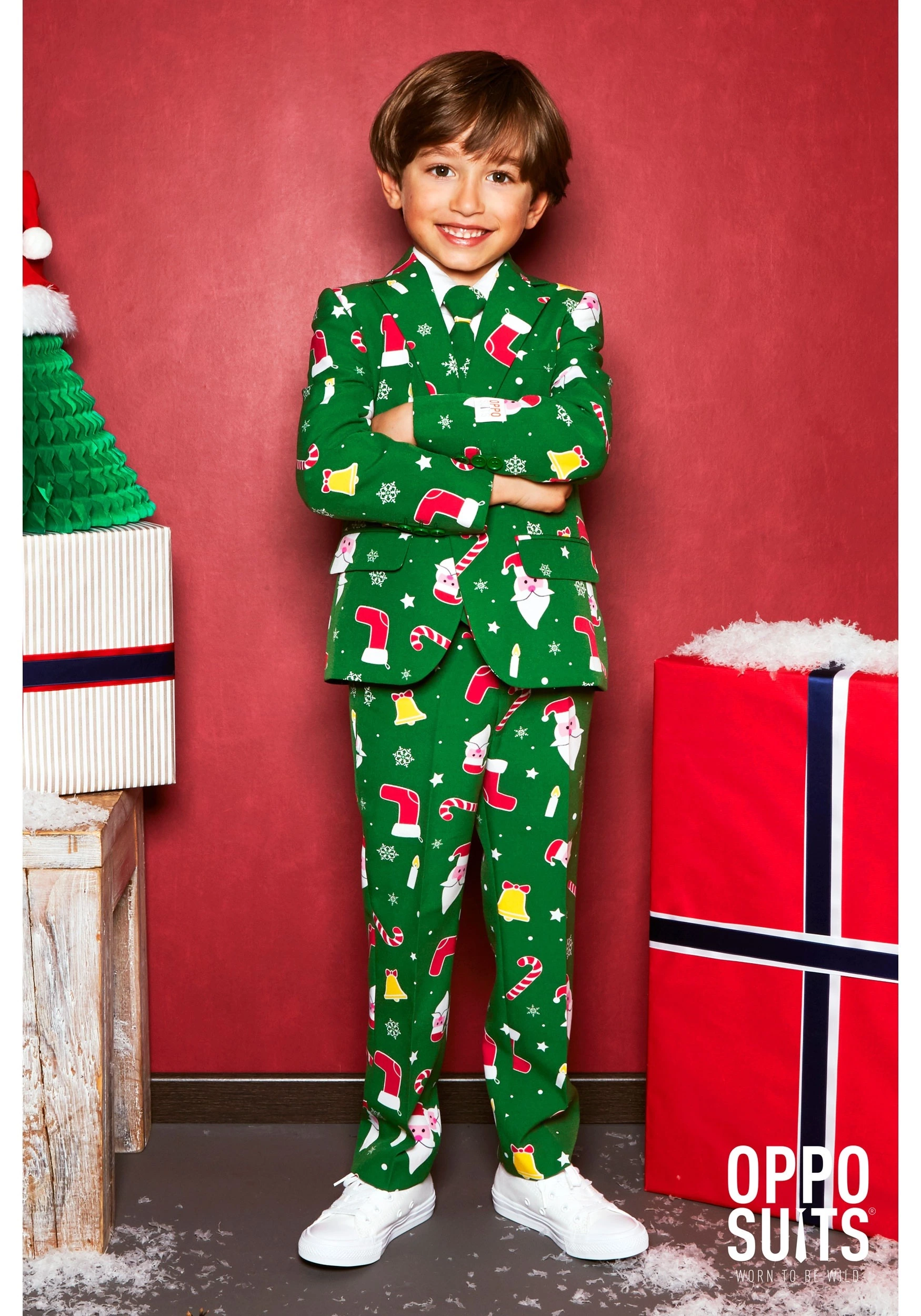 Opposuits Boy's Santa Boss OppoSuit 1 Opposuits Boy's Santa Boss OppoSuit