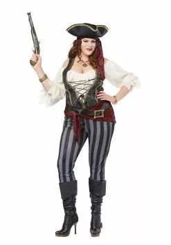 California Costume Collection Plus Size Brazen Buccaneer Costume For Women