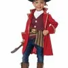 California Costume Collection Boy's Cap'n Shorty Pirate Costume For Toddlers