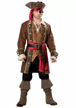 In Character Captain Skullduggery Pirate Costume