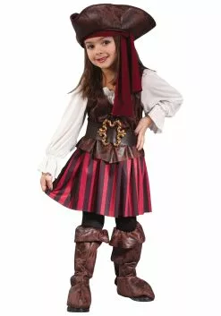 Fun World Caribbean Toddler Pirate Girl Costume