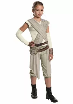 Rubies Costume Co. Inc Child Deluxe Star Wars The Force Awakens Rey Costume