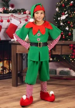 Fun Costumes Holiday Elf Kids Costume