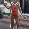 Fun Costumes Iced Gingerbread Man Costume For Kids