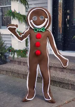 Fun Costumes Iced Gingerbread Man Costume For Kids