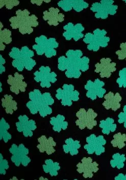 BigWan Apparel Co. Clovers All-Over Print St Patrick's Sweater For Adults -Cheap Holiday Costumes Store clovers all over st patricks sweater alt 5