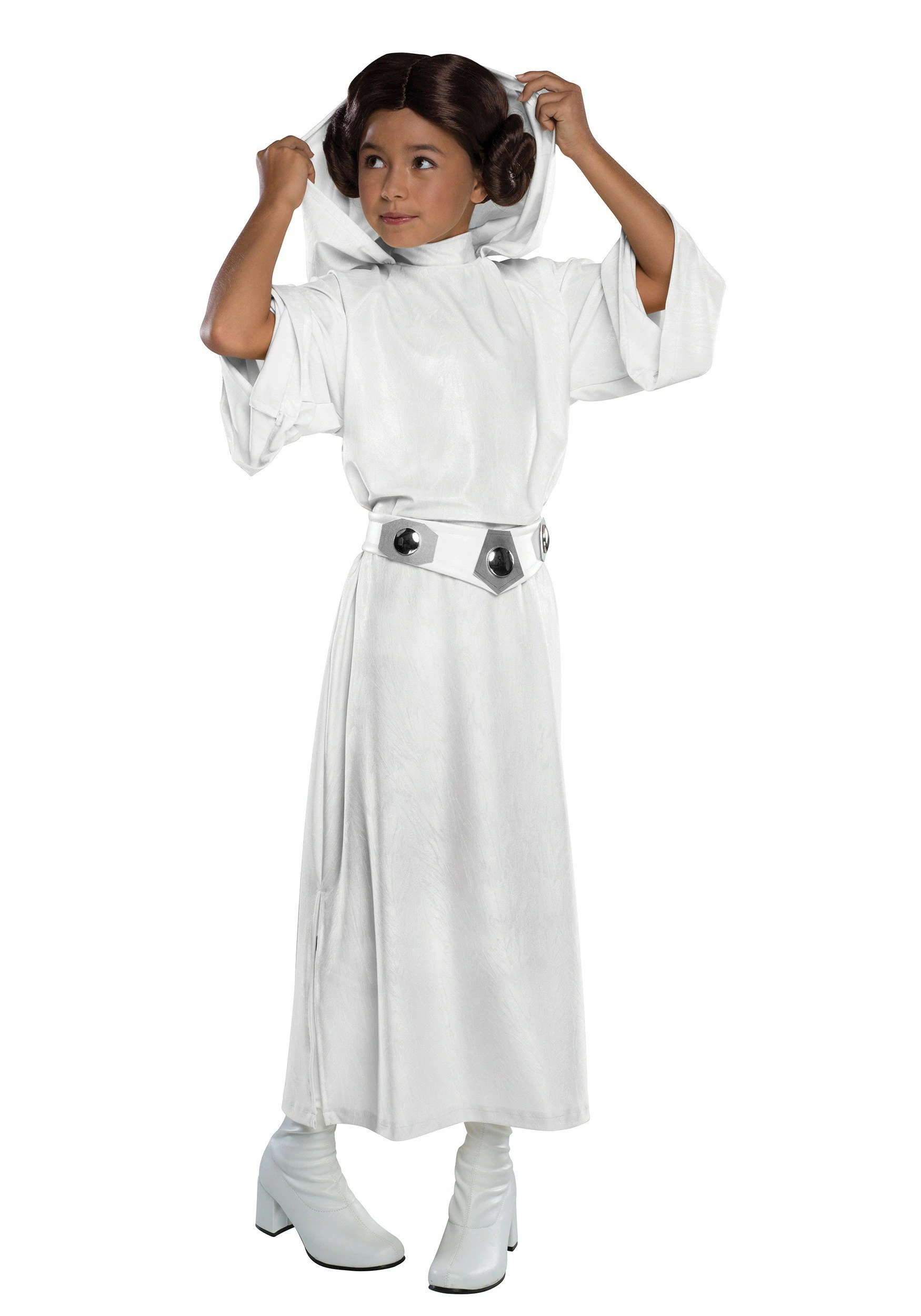 Rubies Costume Co. Inc Deluxe Princess Leia Kid's Costume 1 Rubies Costume Co. Inc Deluxe Princess Leia Kid's Costume