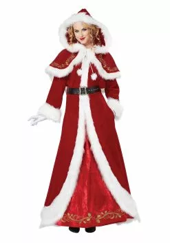 California Costume Collection Deluxe Classic Mrs. Claus Costume