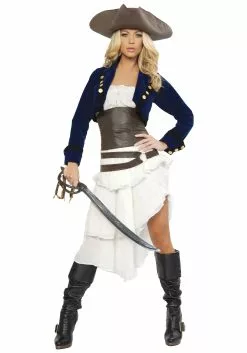Roma Deluxe Colonial Pirate Costume