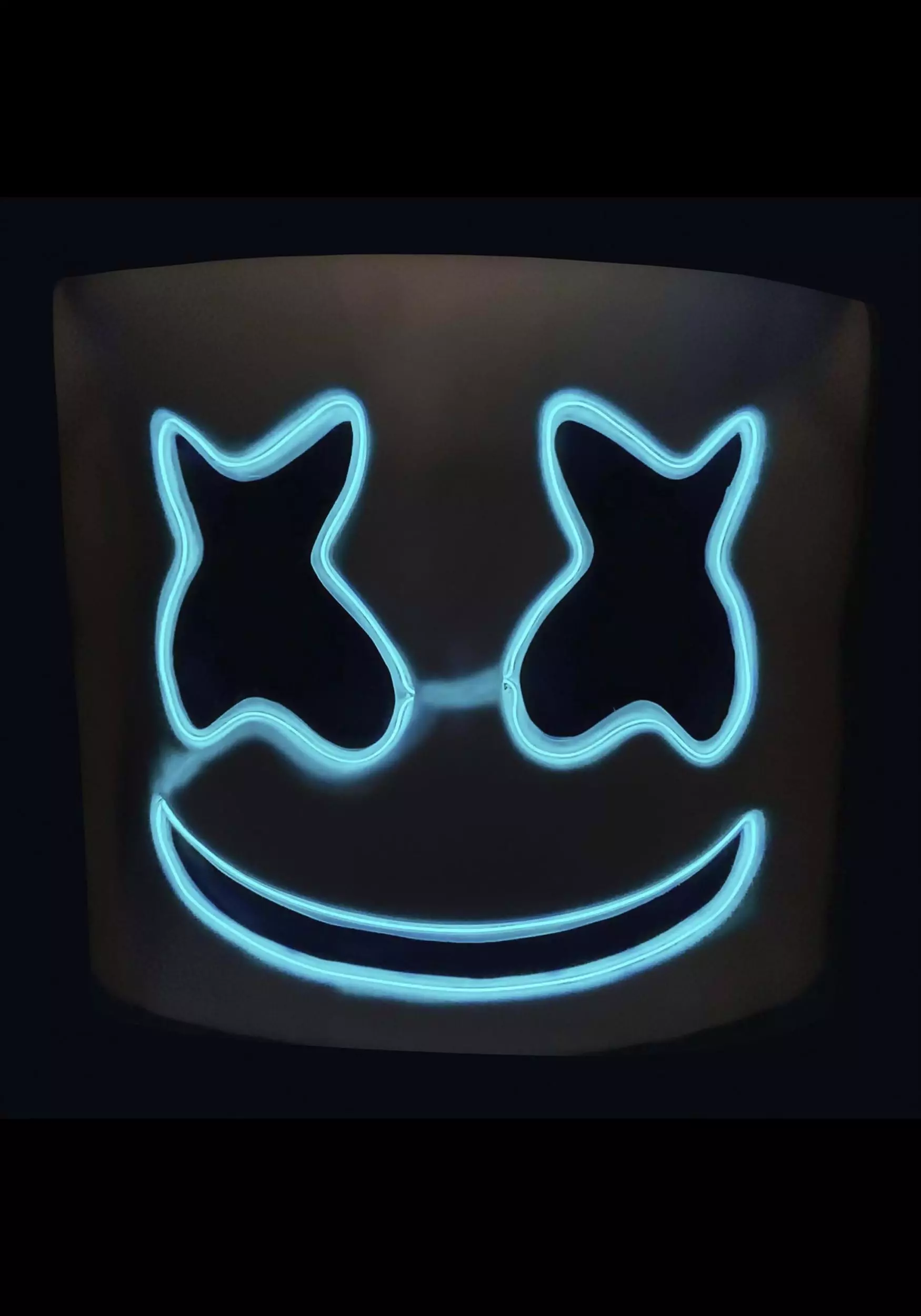 InSpirit DJ Marshmello Light Up Mask For Adults 2 InSpirit DJ Marshmello Light Up Mask For Adults - Image 2