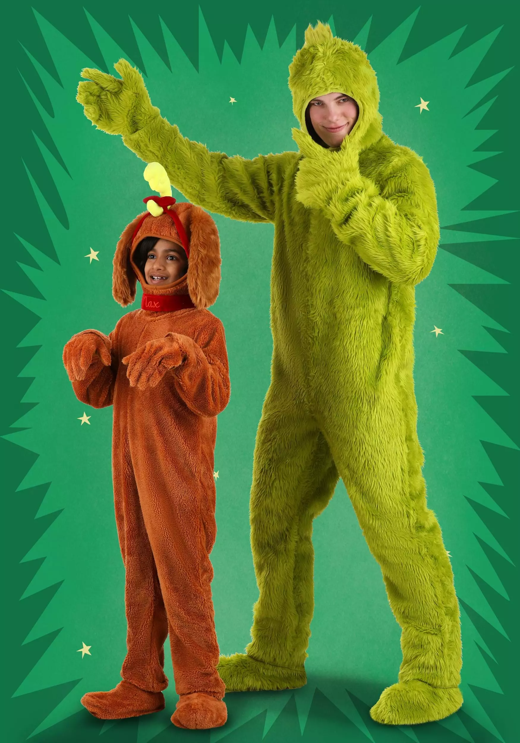 Elope Dr. Seuss Grinch Open Face Costume For Adults 3 Elope Dr. Seuss Grinch Open Face Costume For Adults - Image 3