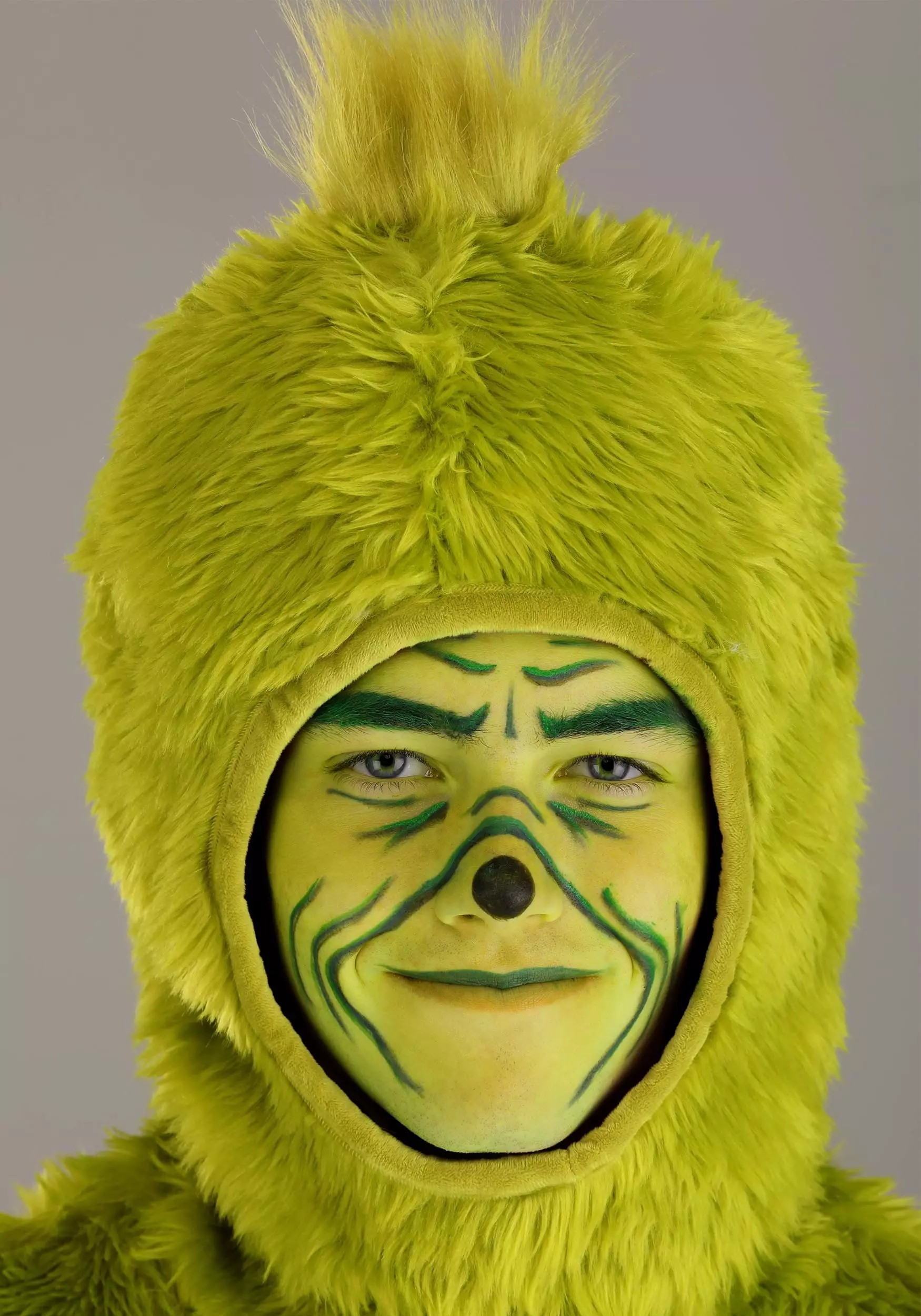 Elope Dr. Seuss Grinch Open Face Costume For Adults 6 Elope Dr. Seuss Grinch Open Face Costume For Adults - Image 6
