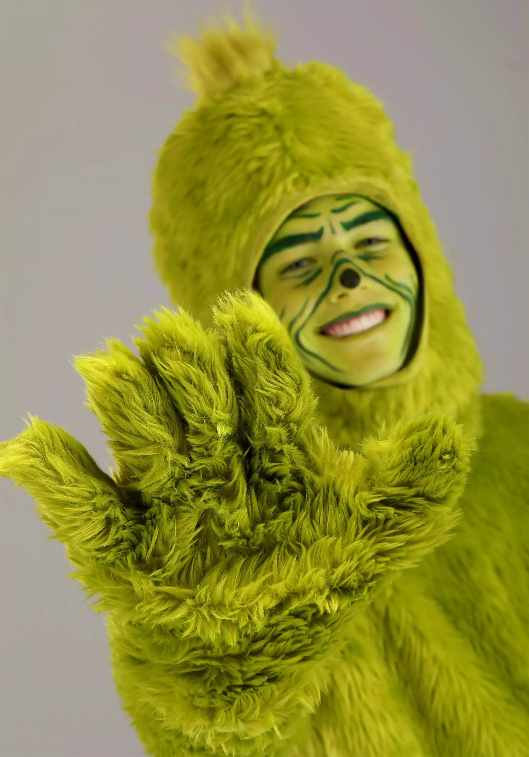 Elope Dr. Seuss Grinch Open Face Costume For Adults 7 Elope Dr. Seuss Grinch Open Face Costume For Adults - Image 7