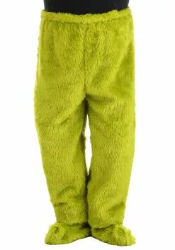Elope Adult Dr. Seuss Grinch Plus Size Fur Pants -Cheap Holiday Costumes Store dr seuss grinch adult plus size fur pants alt 2