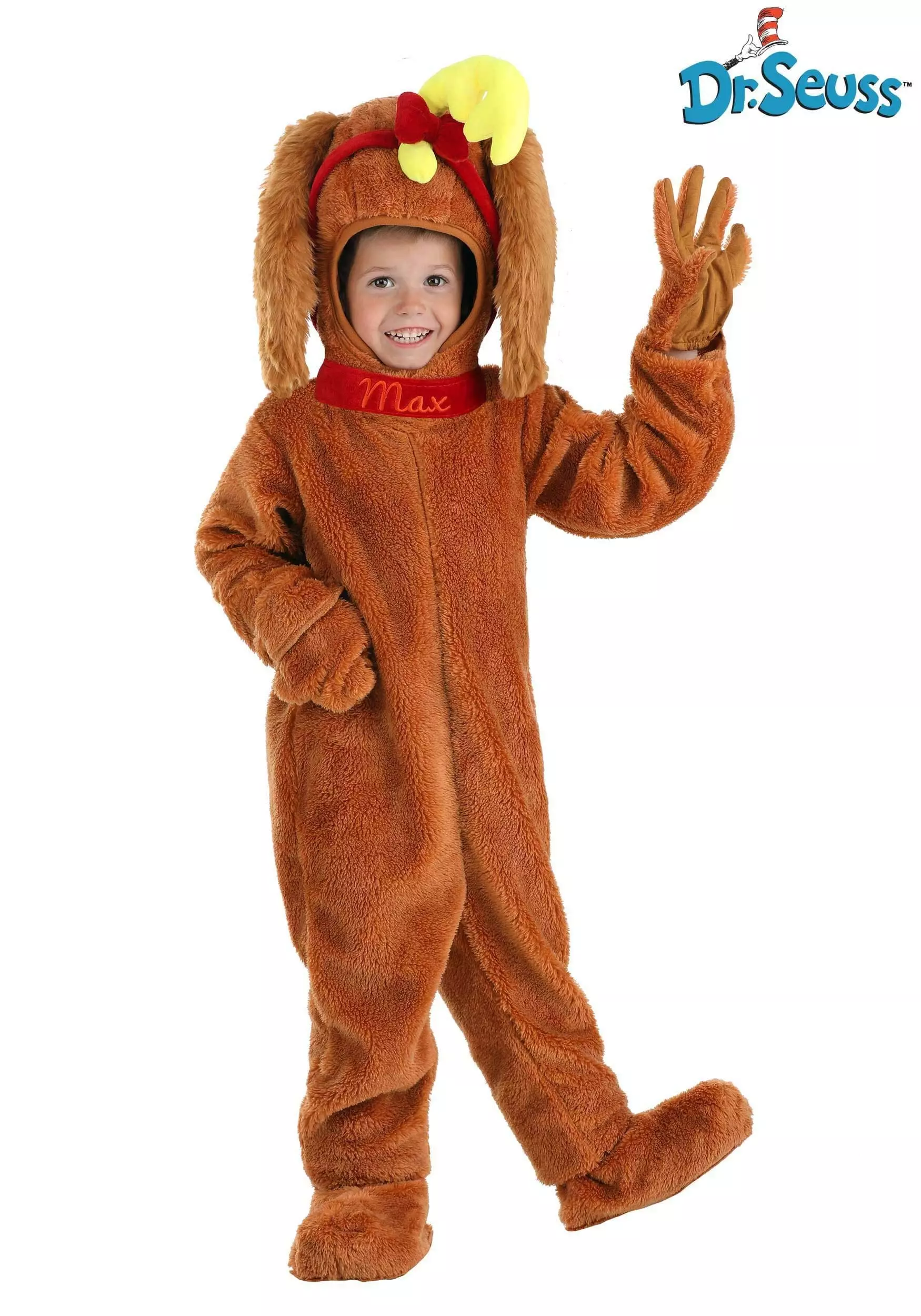 Elope Toddler Dr. Seuss Max Costume 1 Elope Toddler Dr. Seuss Max Costume