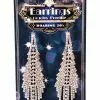 Forum Novelties, Inc Fancy Flapper Costume Earrings