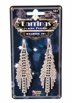 Forum Novelties, Inc Fancy Flapper Costume Earrings