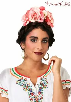 Fun Costumes Frida Kahlo Flower Headband For Adults
