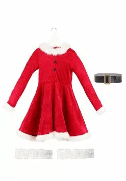 Fun Costumes Girl Mrs. Claus Costume 17 Fun Costumes Girl Mrs. Claus Costume -Cheap Holiday Costumes Store girl mrs claus costume alt 8