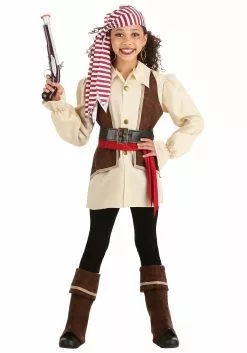 LF Products Pte. Ltd. Cavalier Buccaneer Girl's Costume