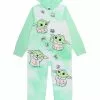 AME Sleepwear Grogu Garden Girls Hooded Blanket Sleeper