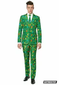 Opposuits Green Christmas Tree Men's Suitmeister Suit