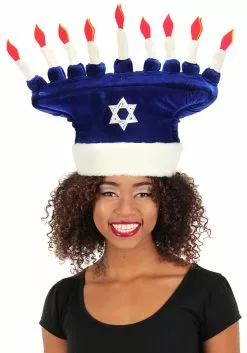 Elope Happy Chanukah Soft Costume Hat